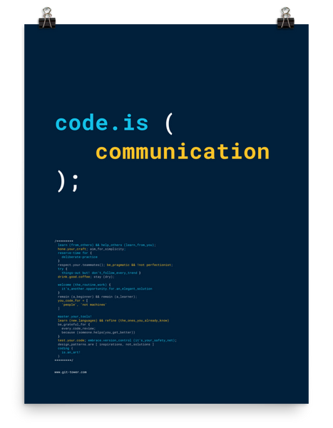 Code is Communication