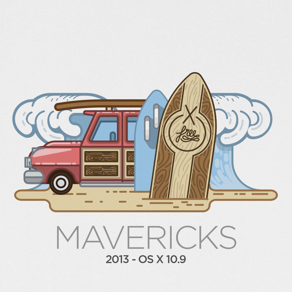 Mac OS X 10.9 - Mavericks
